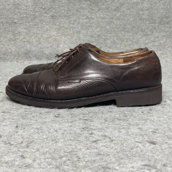 Mephisto Air Relax Good Year Welt Mens US 15 EU 14.5 Oxford Shoes Brown Leather